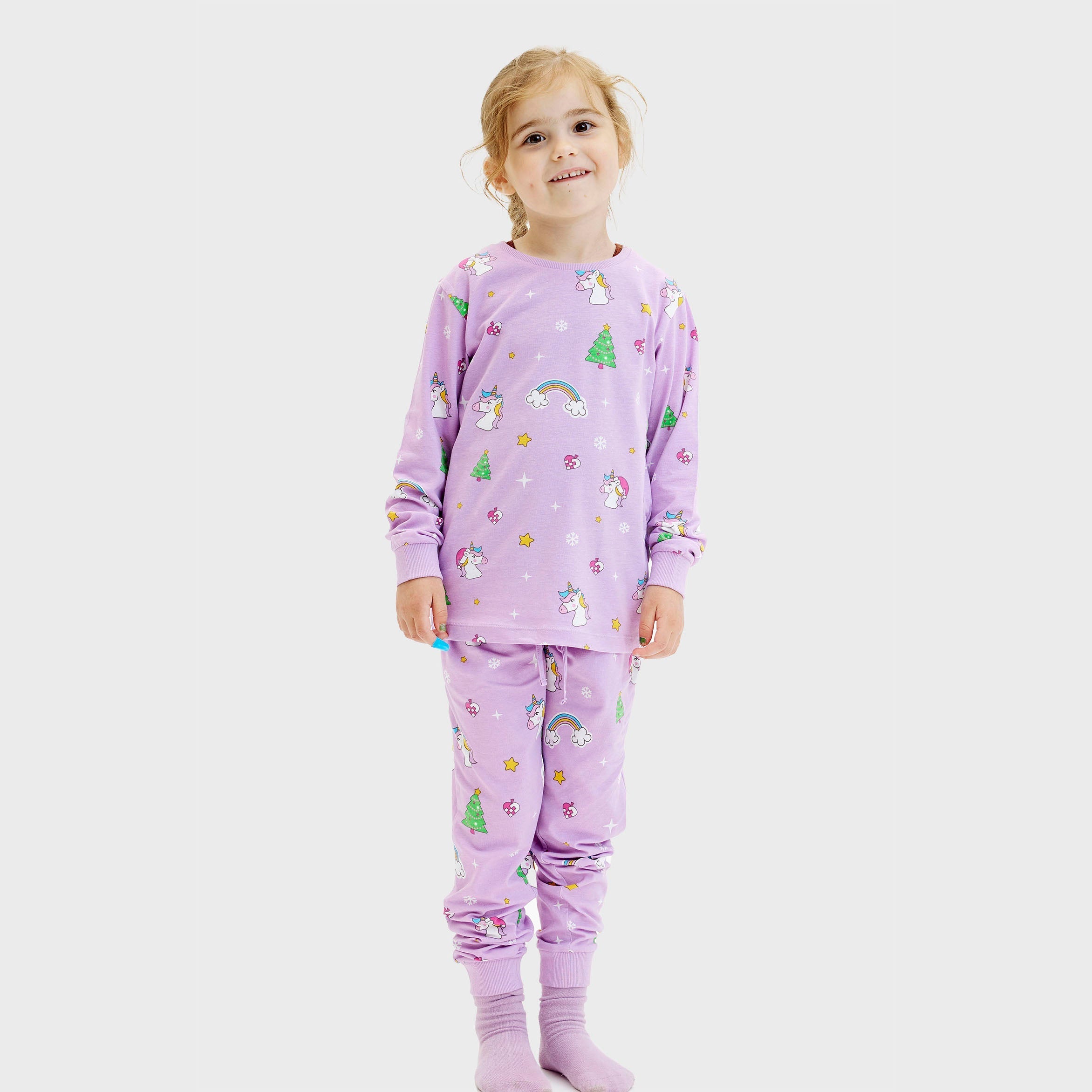 Enhjørning Julepysj - Barn.